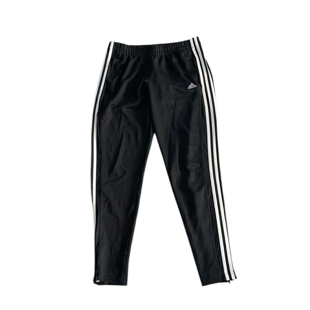 Adidas Size Medium Black Athletic Sweatpants. - Picture 2 of 6